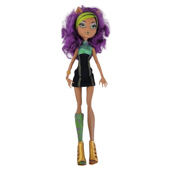 Monster High 2008 Clawdeen Wolf Doll and Clothes Only Sister Pack Gothic Horror - Picture 4 of 7